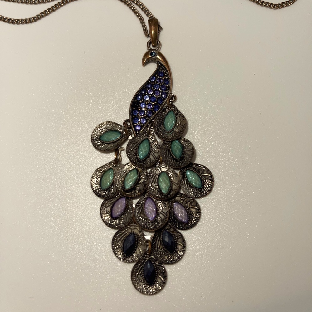 Peacock Necklace